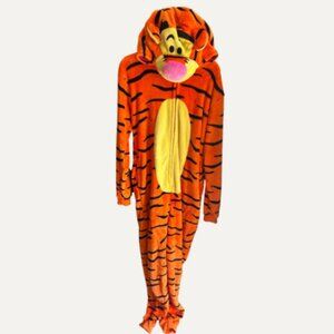Orange Tiger Onesie Costume
